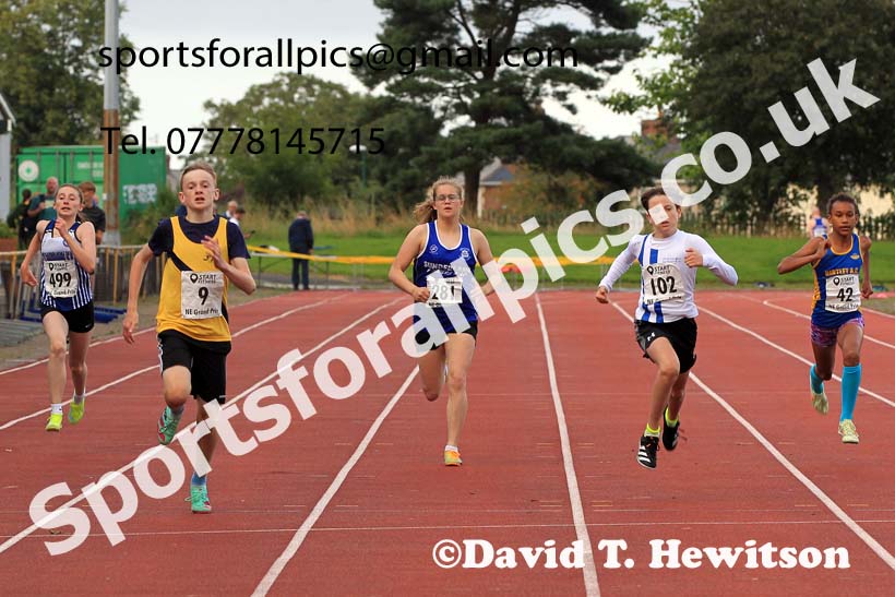 200 metres, 2023 NEGP 6 Monkton.  Photo: David T. Hewitson/Sports for All Pics